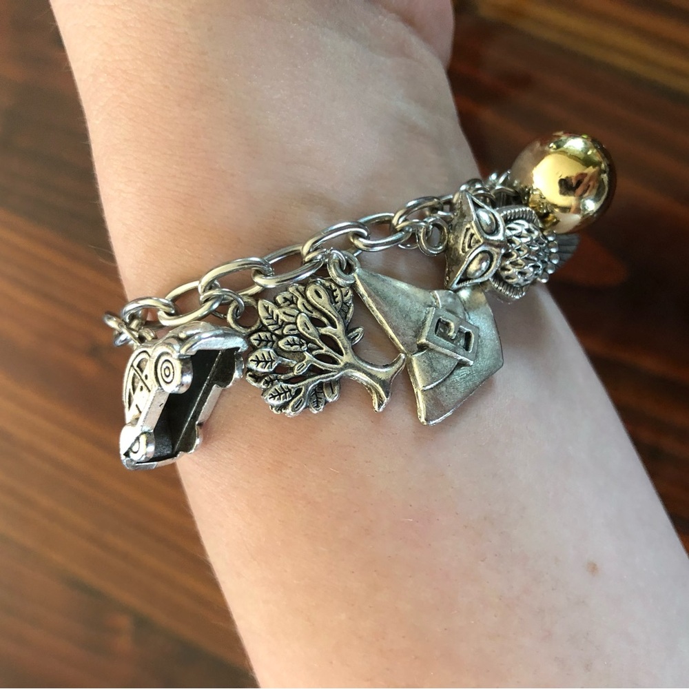 Harry Potter Dangle Charm Bracelet